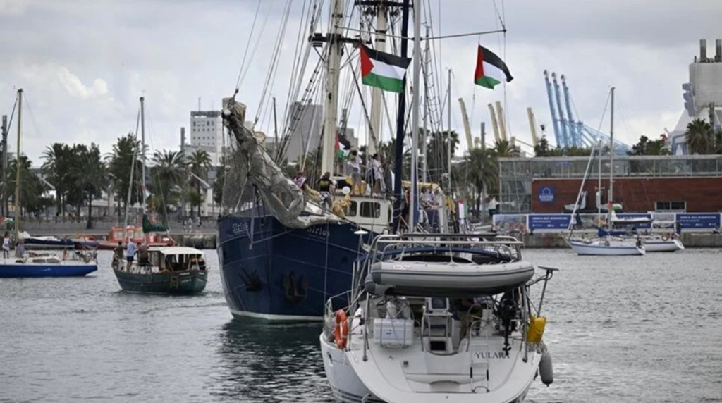 sumud filosu şu an nerede, sumud filosu nerede, gazze sumud filosu, sumud filosu ne zaman varacak, sumud filosu kaç gemi