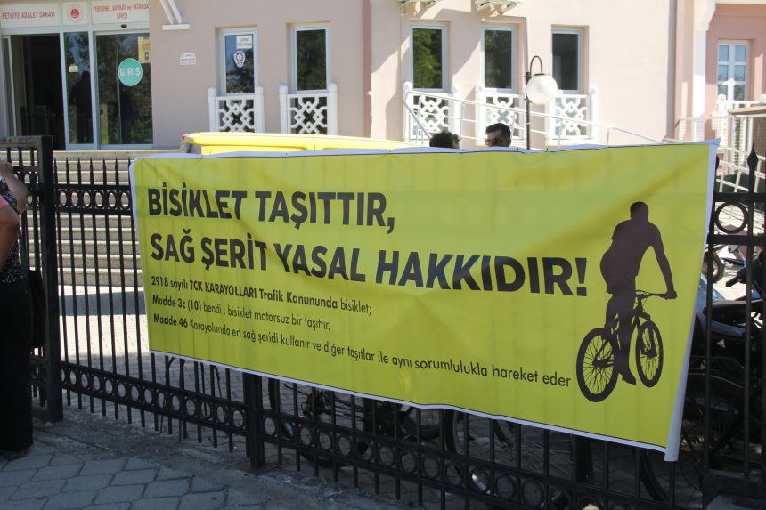 fethiye bisikletçiler dava fethiye bisikletçiler karar duruşması fethiye özgür alkan duruşma özgür alkan karar duruşması