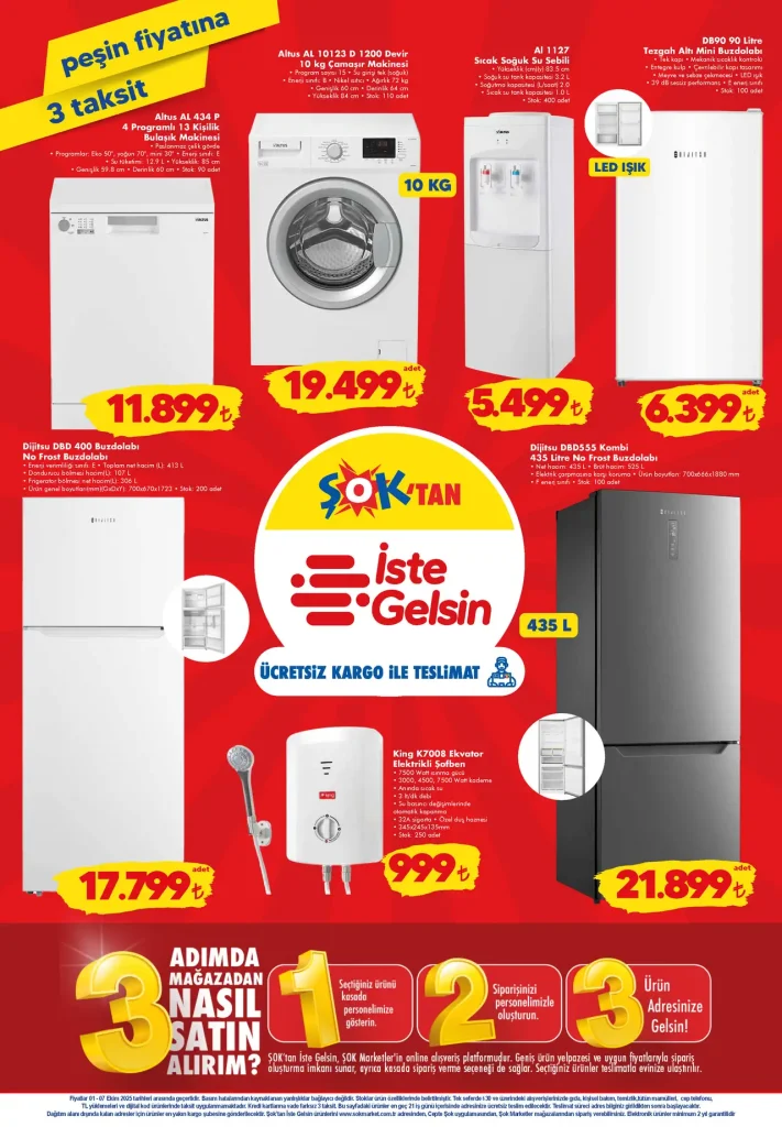 şok aktüel katalog, 1 ekim 2025 şok fırsatları, şok arzum süpürge fiyatı, şok philips ütü kampanya, şok skytech televizyon indirim