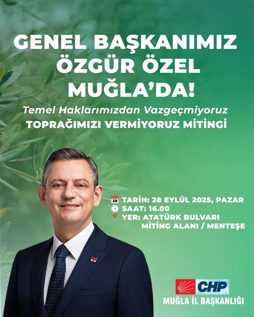 toprağımızı vermiyoruz mitingi muğla