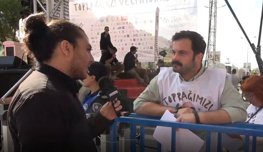 haluk özsoy, toprağımızı vermiyoruz, toprağımızı vermiyoruz muğla, toprağımızı vermiyoruz muğla mitingi,