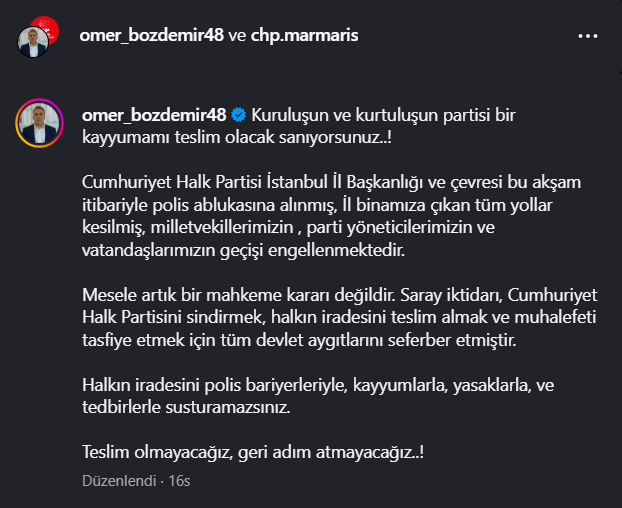 chp istanbul, chp istanbul il başkanlığı, chp istanbul il başkanlığı protesto, chp istanbul il başkanlığı nöbet, chp istanbul il başkanlığı polis 