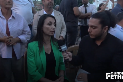 DEM Parti Eş Genel Başkanı Tülay Hatimoğulları açıklama toprağımızı vermiyoruz mitingi