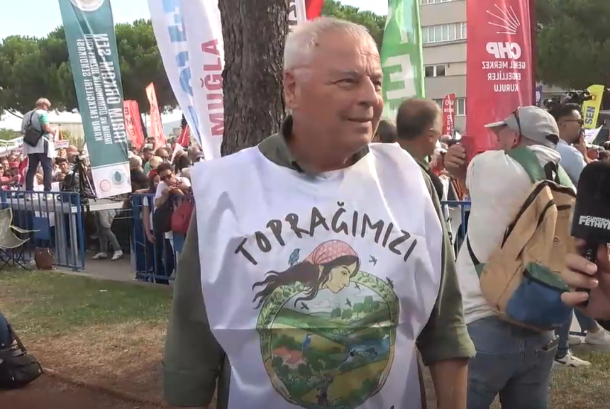 toprağımızı vermiyoruz, toprağımızı vermiyoruz muğla, toprağımızı vermiyoruz mitingi, ekoloji birliği, süleyman eryılmaz