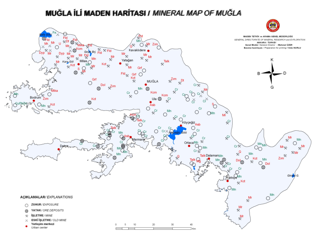 mupa maden, muğla maden izni, muğla maden, mupa,  muğla maden arama izni