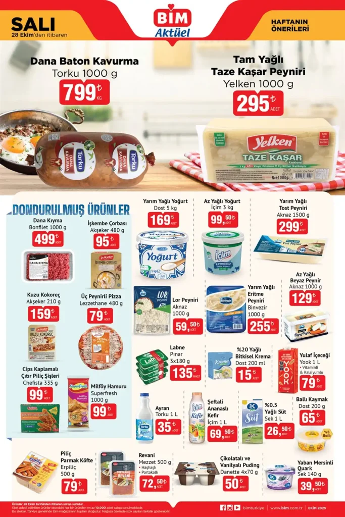 bim aktüel 28 Ekim 2025, bim aktüel, bim indirimli ürünler, 28 ekim bim aktüel, bim katalog
