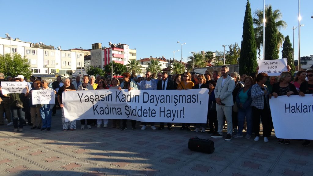 dalaman kadına şiddet, hatice akbal, dalaman emekli öğretmene şiddet, dalaman, eğitim sen dalaman, eğitim sen dalaman açıklama