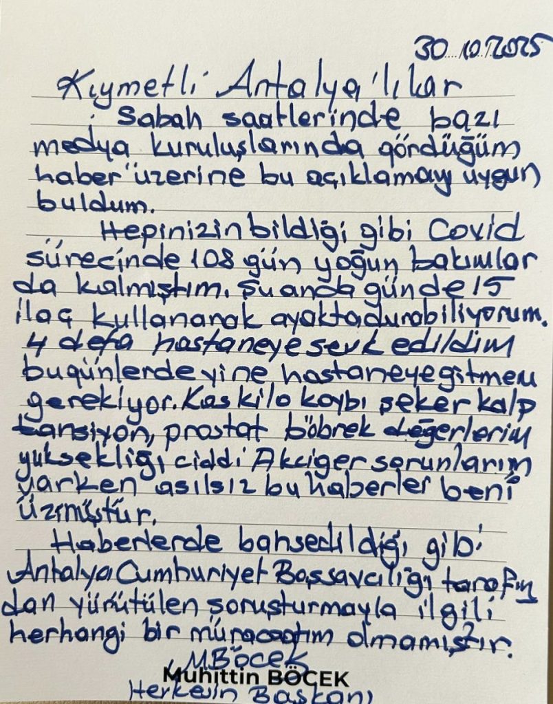 muhittin böcek son dakika, muhittin böcek, muhittin böcek soruşturma, muhittin böcek etkin pişmanlık, muhittin böcek açıklama