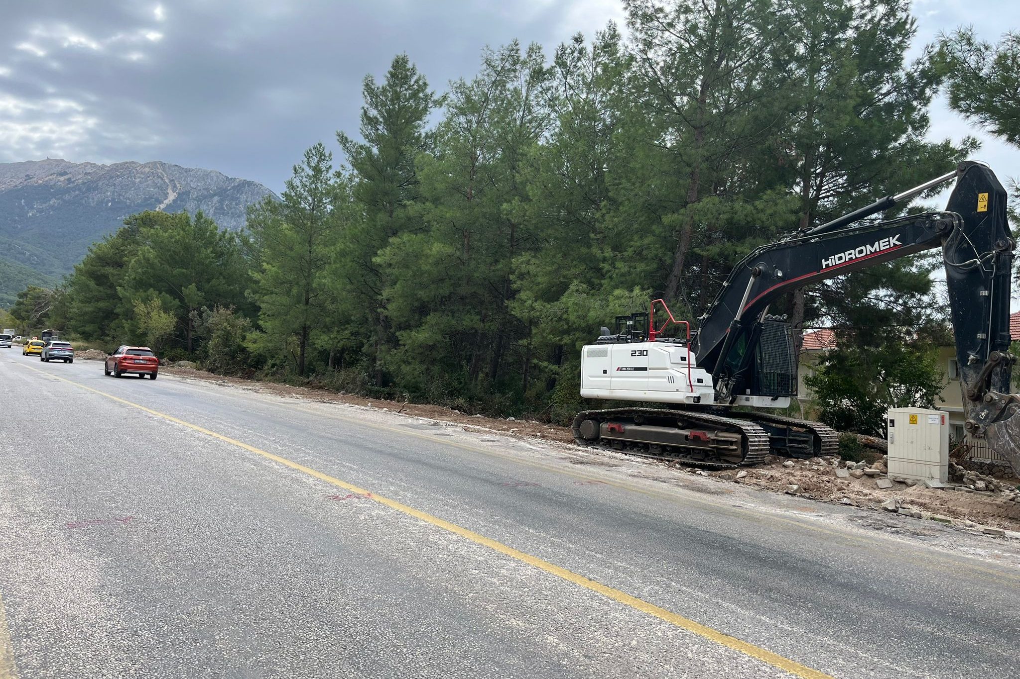 fethiye ölüdeniz, fethiye ölüdeniz yol, fethiye ölüdeniz yol çalışması, fethiye ovacık, fethiye ovacık yol