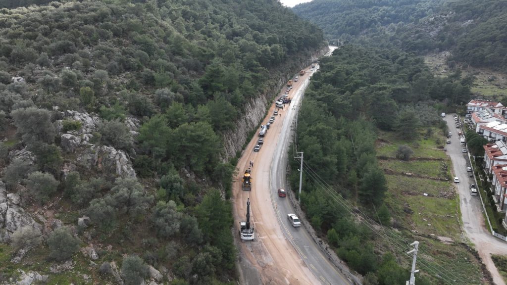 fethiye ölüdeniz yolu fethiye ölüdeniz yol çalışmaları fethiye ölüdeniz yol yapımı