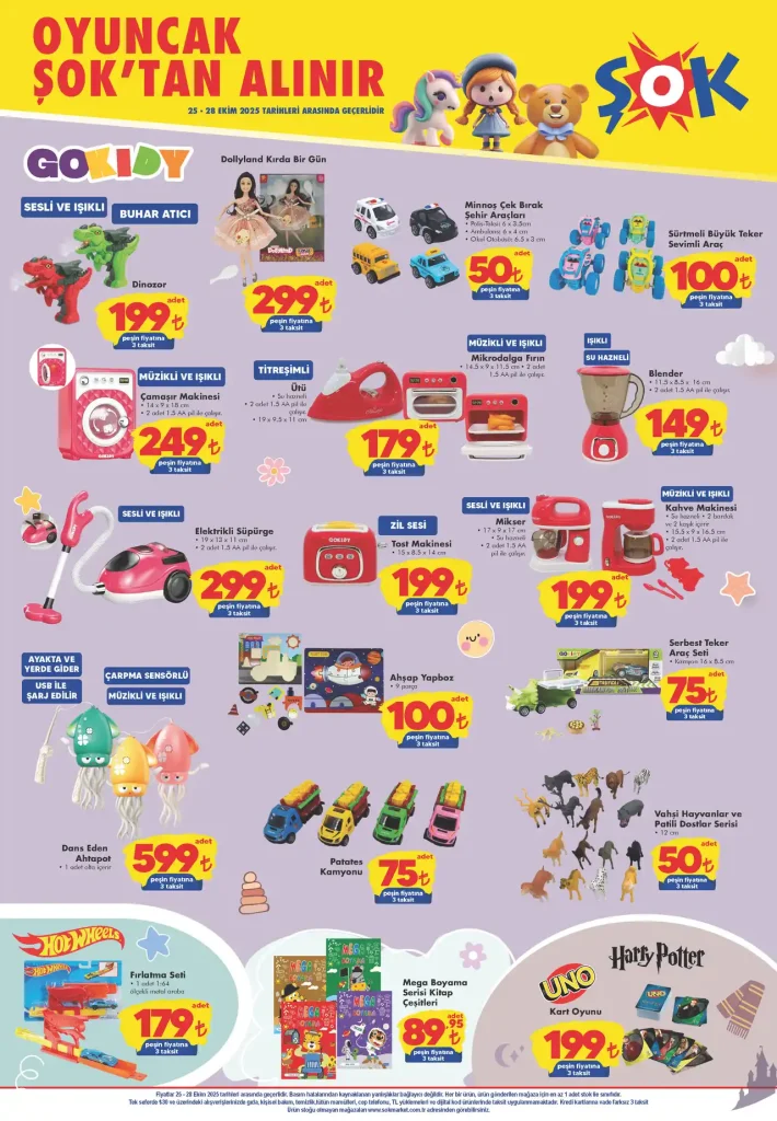 şok 25 ekim 2025 aktüel kataloğu, şok aktüel kataloğu, şok 25 ekim cumartesi, şok haftanın fırsatları, şok oyuncak
