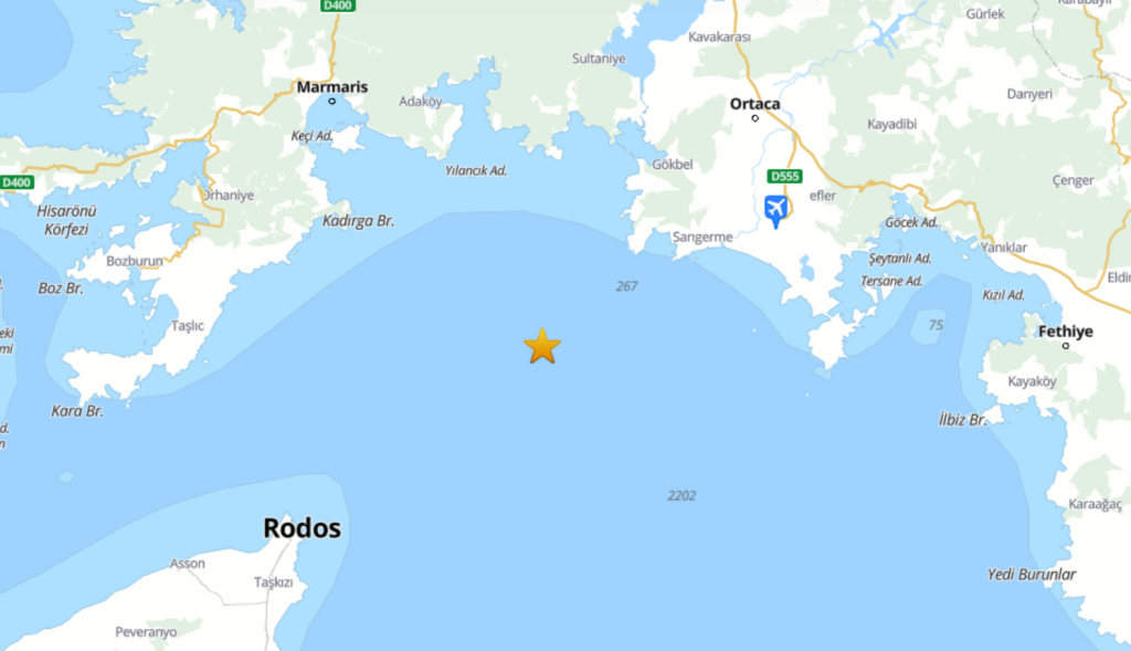 ortaca deprem son dakika muğla deprem son dakika