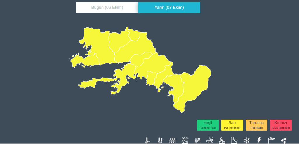 muğla sağanak yağış uyarısı meteoroloji sağanak  fethiye sağanak yağış