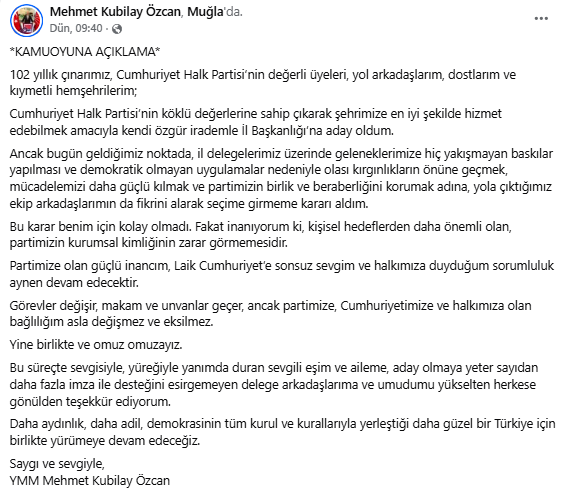 chp muğla, chp muğla il başkanlığı seçimi, chp muğla il kongresi, nail kızıl, chp muğla il başkanı