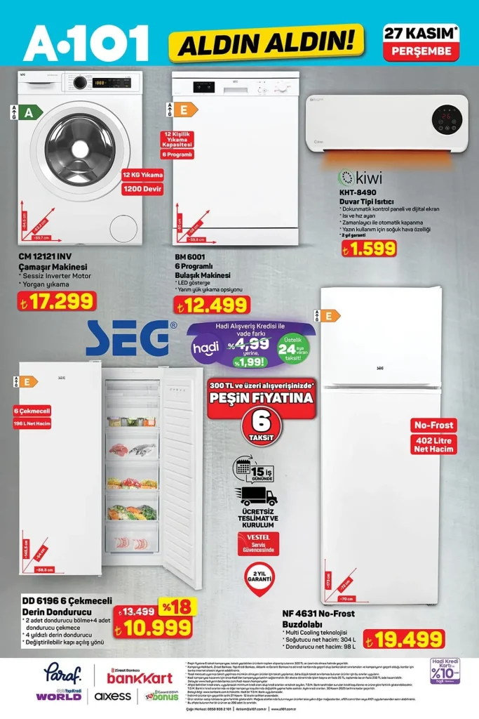 a101 27 kasım 2025, a101 aktüel ürünler, a101 televizyon kampanyası, a101 motosiklet indirimi, a101 küçük ev aletleri