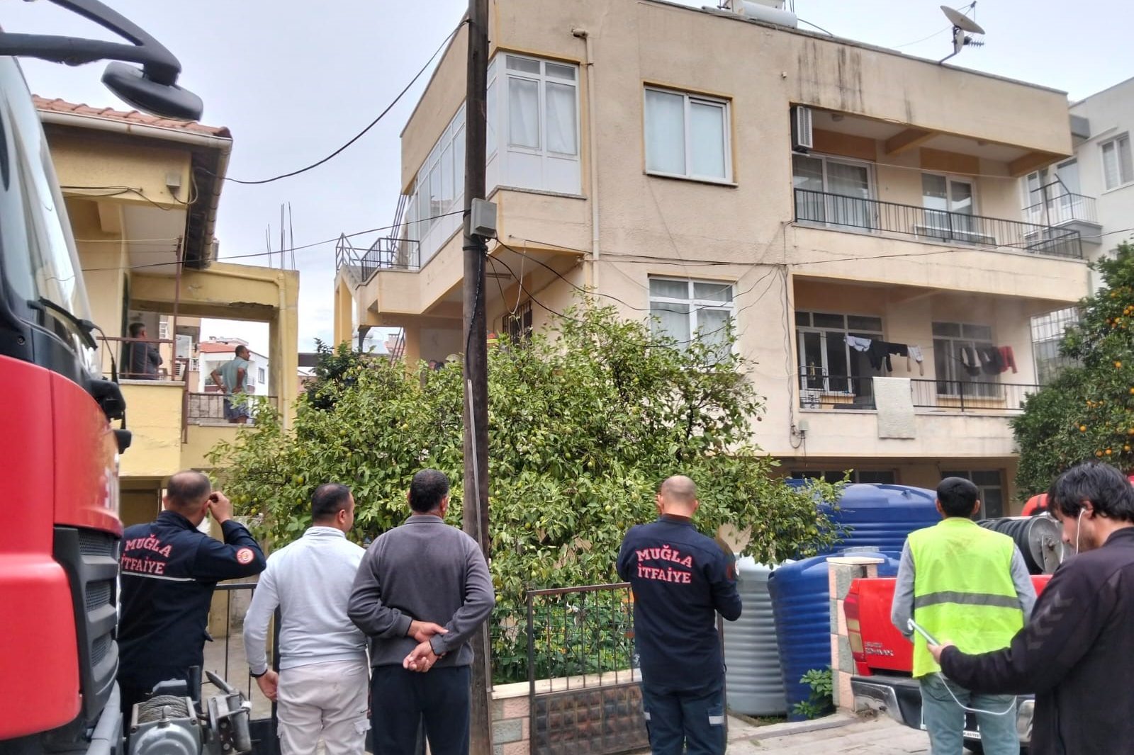 milas yangın, milas ev yangını, milasta çıkan yangın, milas, milastaki evde çıkan yangın