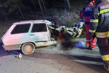 menteşe kaza, menteşe trafik kazası, muğla kaza, muğla trafik kazası, menteşe alkollü sürücü