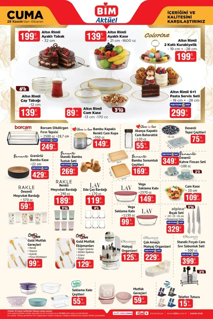 bim aktüel 28 kasım 2025, bim indirimli ürünler, bim teknolojik ürünler, bim oyuncak kampanyası, bim ev tekstili fırsatları