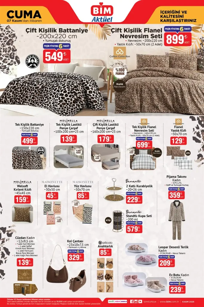 bim aktüel 7 kasım 2025, bim aktüel, bim telefon, bim tefal düdüklü tencere, bim oyuncak ürünleri