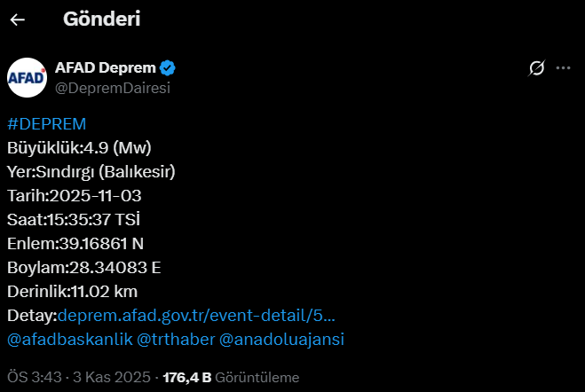 deprem son dakika, son dakika deprem, son dakika deprem balıkesir, deprem son dakika balıkesir, son dakika deprem