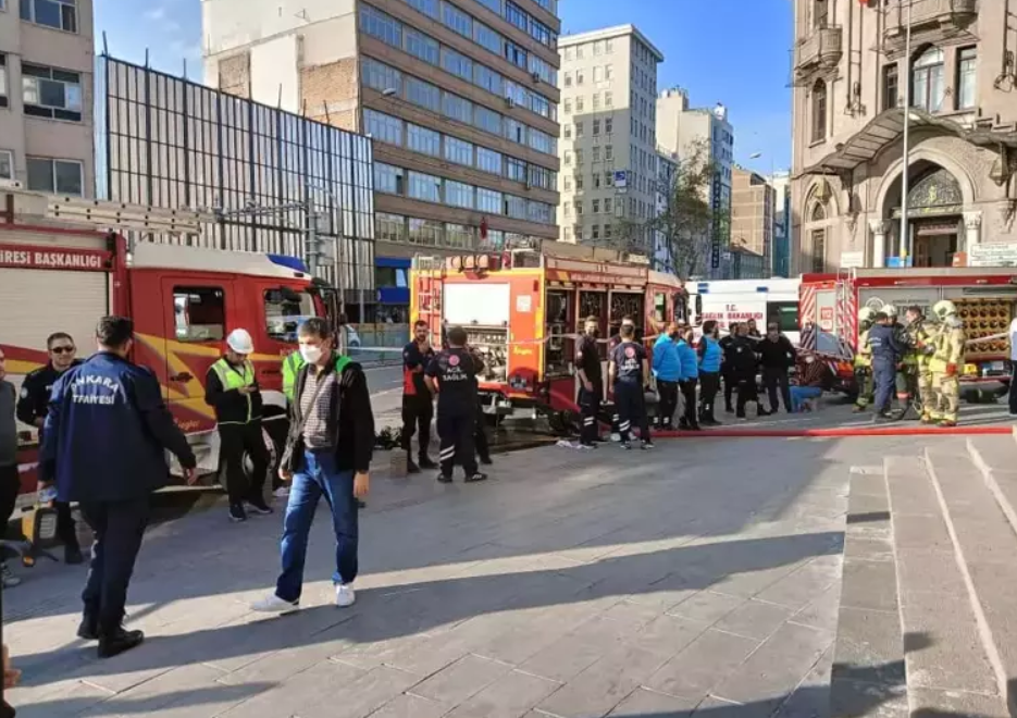 ankara sosyal bilimler üniversitesi yangın söndürme, ankara sosyal bilimler üniversitesi, ankara son dakika, ankara son dakika haber, ankara haber
