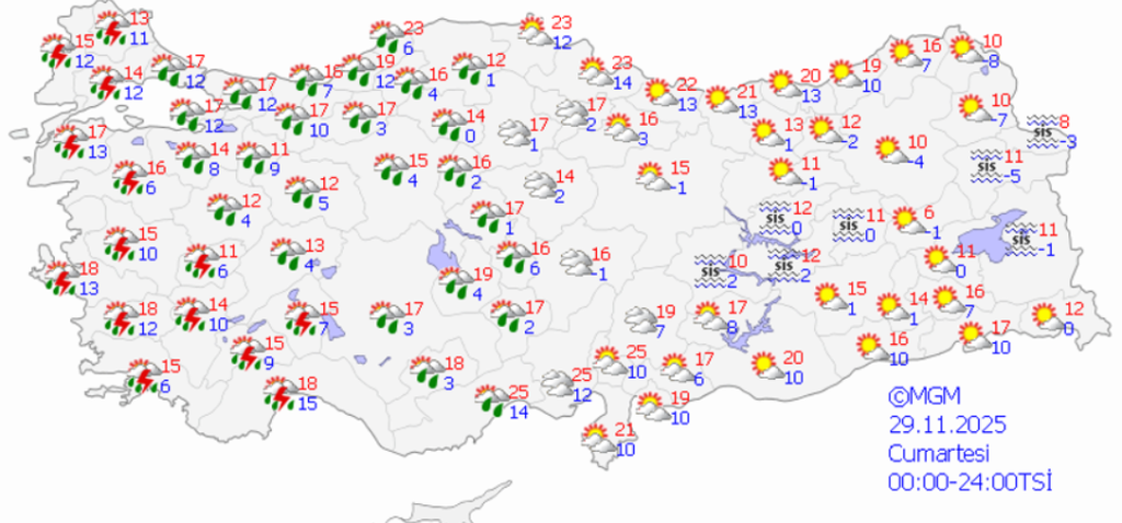 meteorolojik uyarı, meteoroloji genel müdürlüğü hava durumu, meteoroloji hava durumu, meteoroloji sarı kod uyarısı, meteoroloji 4 il sarı kodlu