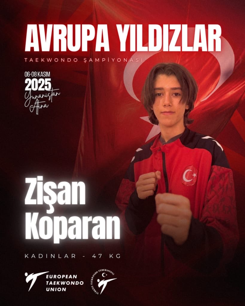 muğlalı sporcu zişan koparan zişan koparan avrupa avrupa yıldızlar taekwondo milli takım seçmeleri