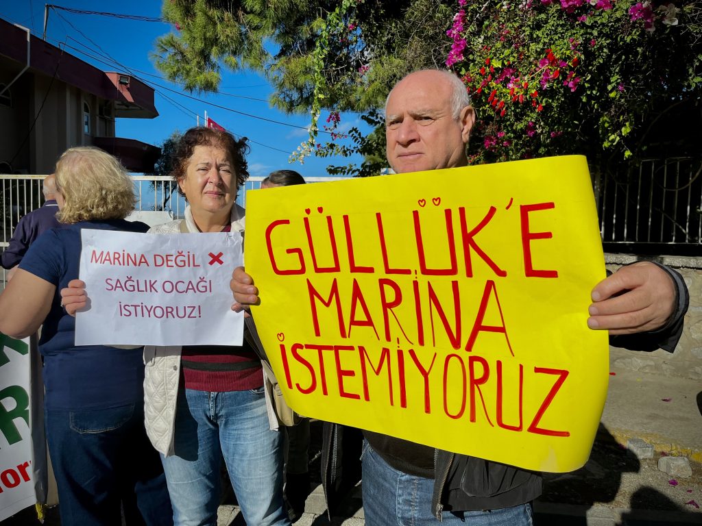 milas güllük, milas güllük limanı, güllük yat limanı projesi, güllük yat limanı projesi bilirkişi keşfi, güllük