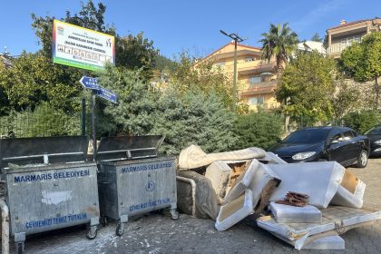 kaçak atık çıkaranlar Marmaris Belediyesi cezai işlem Zabıta Müdürlüğü akıllı takip sistemi kaçak atık