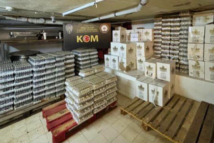 kaçak alkollü içki operasyonu kaçakçılık ve organize suçlar sahte içki