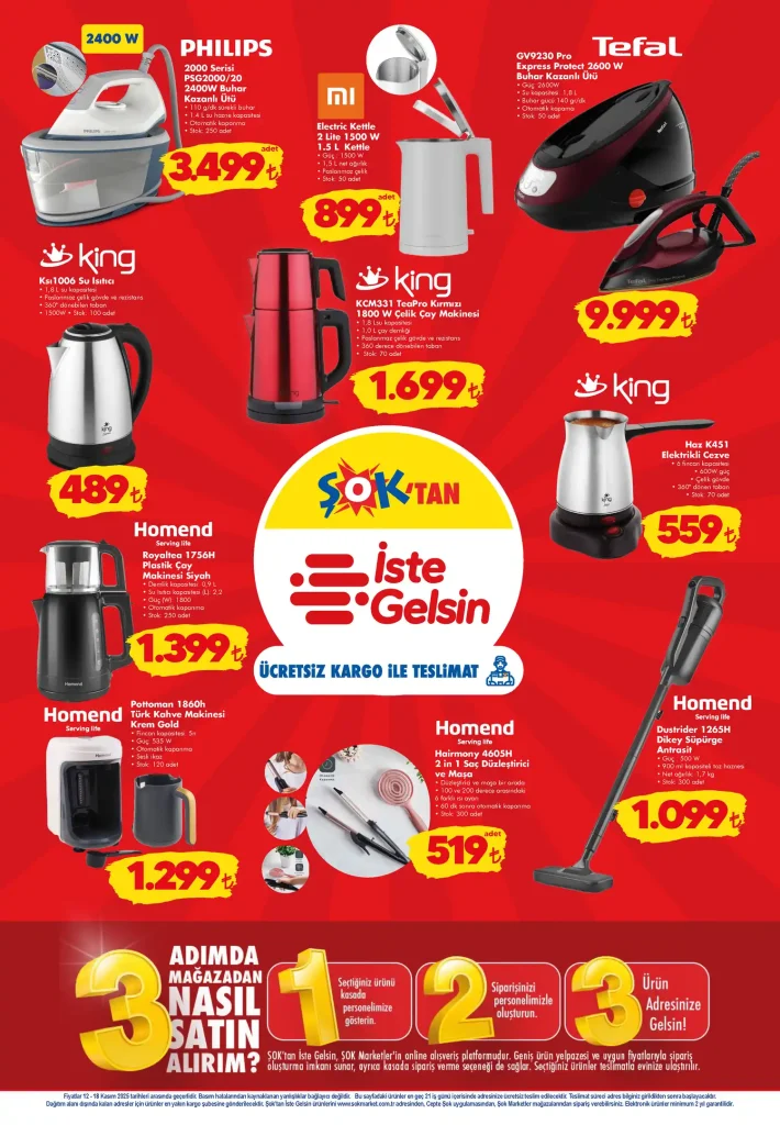 şok 11 kasım 2025 aktüel kataloğu, şok aktüel kataloğu, şok 11 kasım çarşamba, şok haftanın fırsatları, şok kahve makinası