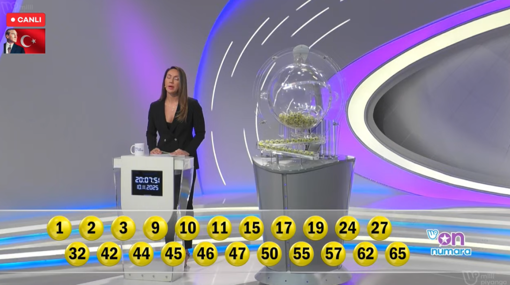 10 Kasım 2025 On Numara sonuçları on numara sonuçları belli oldu mu