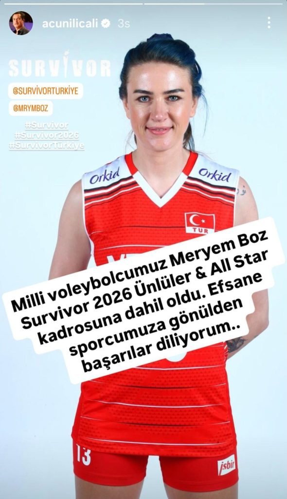 meryem boz kimdir, meryem boz voleybol, meryem boz kaç yaşında, survivor 2026, survivor