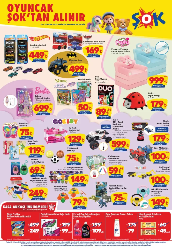 şok 22 kasım 2025 aktüel, şok aktüel, şok indirimli ürünleri, şok oyuncak kataloğu, şok kampanya 22 kasım