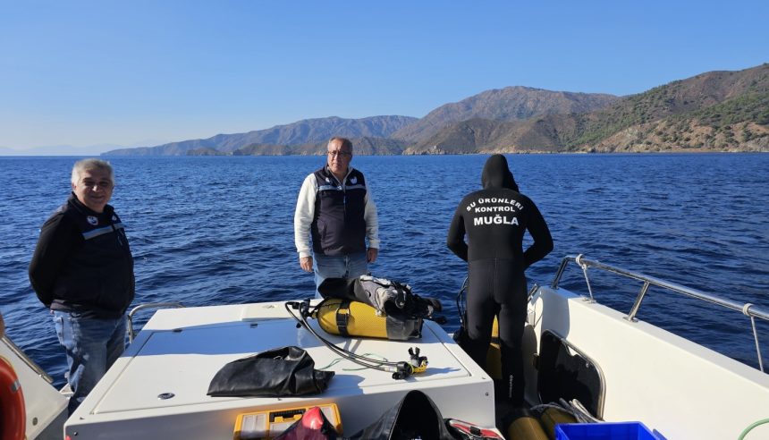 hayalet ağ temizliği, marmaris hayalet ağ, Muğla Tarım ve Orman İl Müdürlüğü