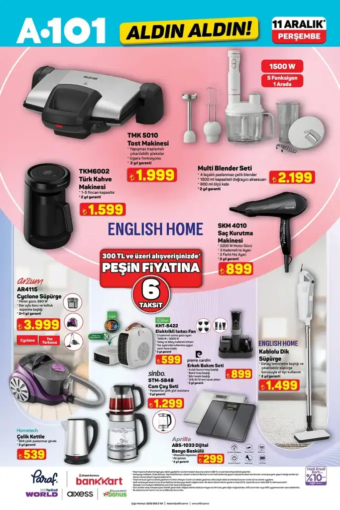 a101 11 aralık 2025, a101 aktüel ürünler, a101 motosiklet kampanyası, a101 beyaz eşya fırsatları, a101 elektronik ürünler