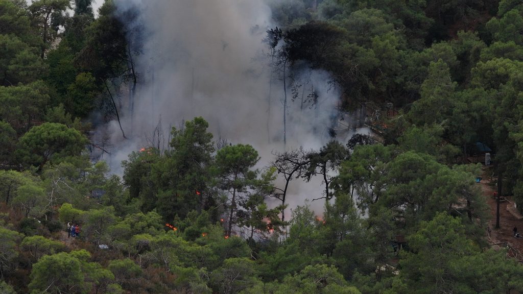 fethiye yangın fethiye orman yangını fethiye karavan yangını fethiye katrancı yangın