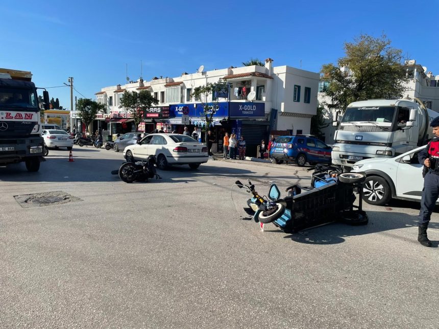 bodrum trafik kazası