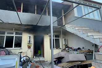 menteşe ev yangını menteşe yangın muğla muslihittin yangın