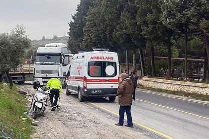 yatağan tır, yatağanda tırın altında kalan, yatağanda tırın altında kaldısürücü, yatağan, yatağan dipsiz