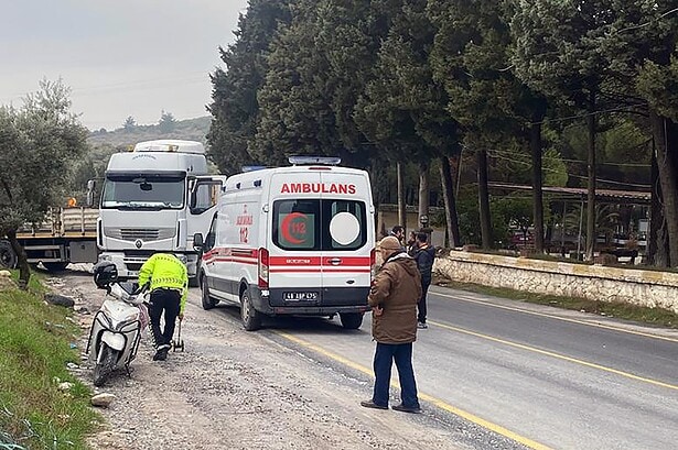 yatağan tır, yatağanda tırın altında kalan, yatağanda tırın altında kaldısürücü, yatağan, yatağan dipsiz