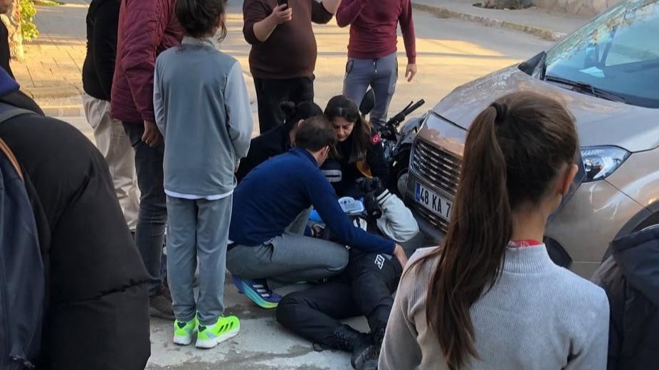 milas kaza, milas trafik kazası, milas, milas motosiklet kazası, milas motosiklet