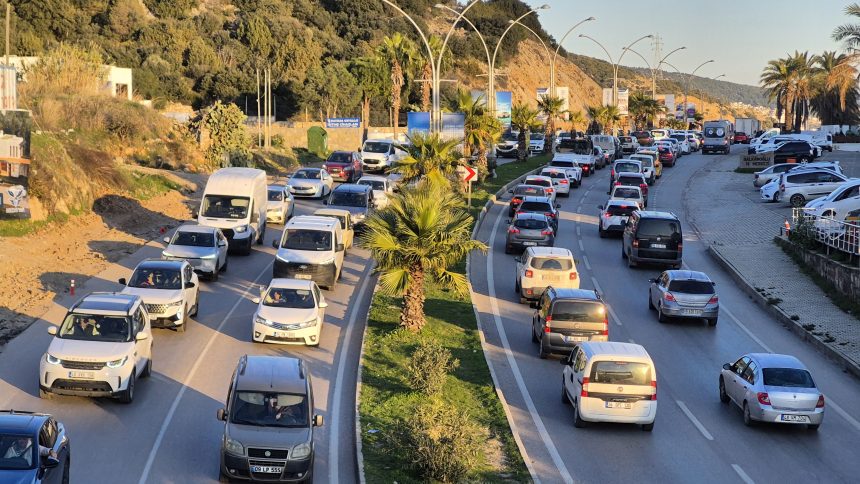 bodrum yılbaşı trafik bodrum yeni yıl trafik bodrum haberleri