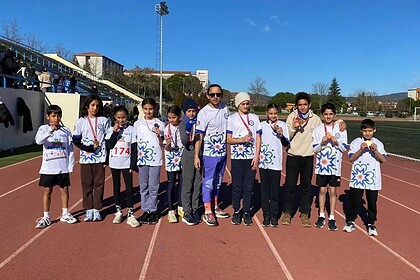 büyük atatürk koşusu muğlalı sporcular atatürk koşusu altın madalya ahmet aras muğla büyükşehir belediyesi