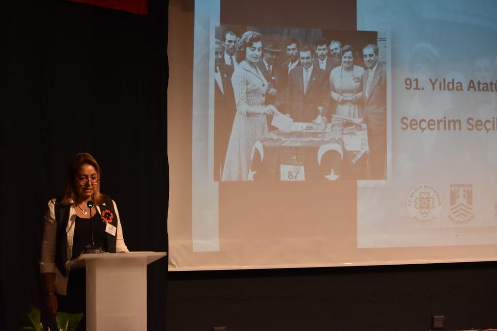 seçme ve seçilme hakkı seçerim seçilirim varım kadınlar türk kadını bodrum lale aytaman