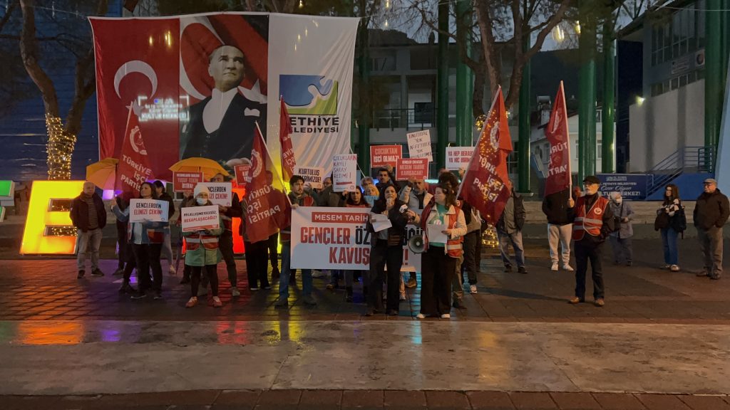 tip fethiye, tip, mesem, mesem protestosu, türkiye işçi partisi