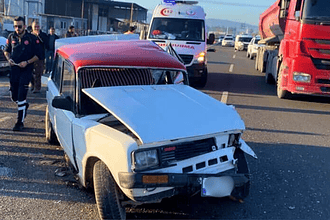 milas kaza trafik kazasında yaralandı seyir halindeki kaza meydana gelen