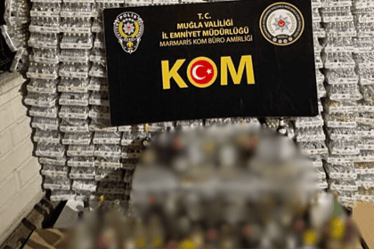 kaçakçılık operasyonu marmaris kaçak alkollü içki il emniyet müdürlüğü kaçakçılıkla mücadele operayon