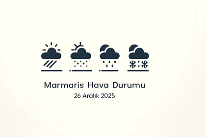 marmaris hava durumu, marmaris hava durumu 26 aralık, marmaris aylık hava durumu, marmaris günlük hava durumu, marmaris hava durumu saatlik