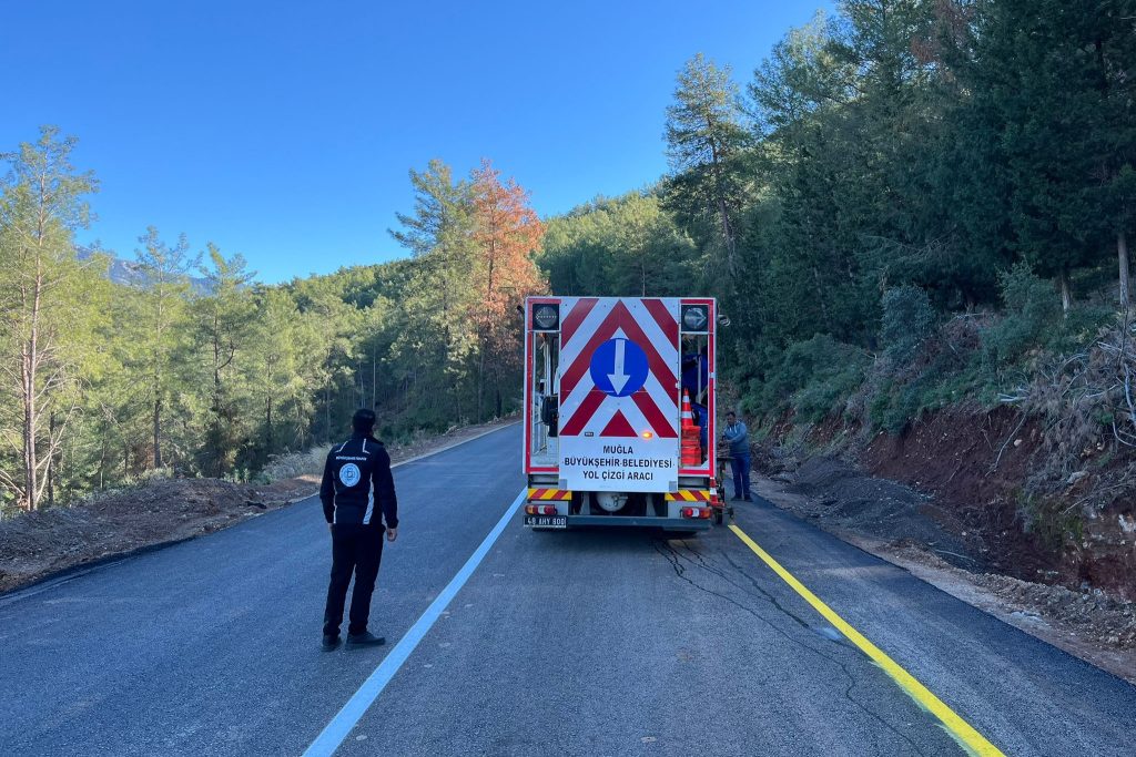fethiye ölüdeniz yolu, ölüdeniz kayaköy yolu, ölüdeniz kayaköy yol çalışmaları, ölüdeniz, ölüdeniz yol çalışmaları